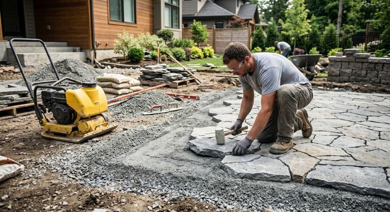 Hardscape Landscaping in Boston, MA